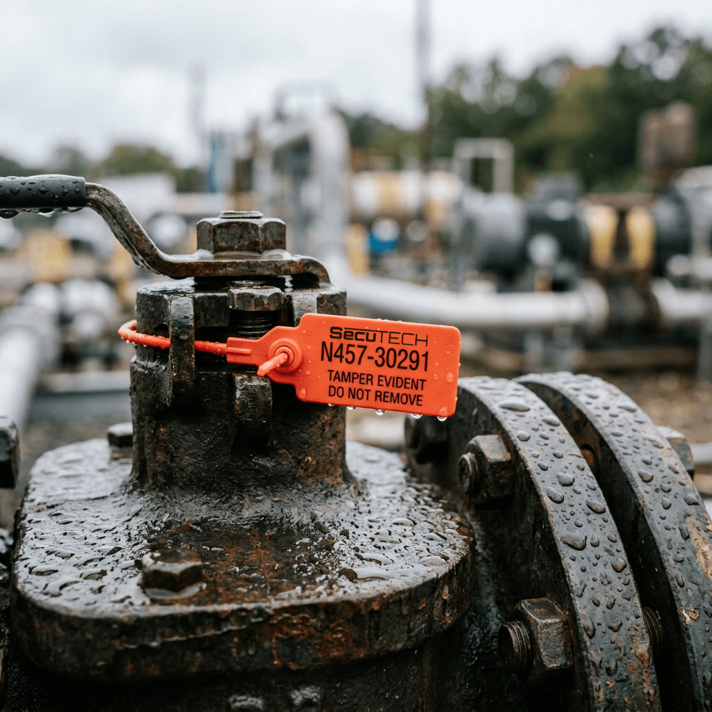 Illustration der manipulationssicheren Versiegelung und Erkennung